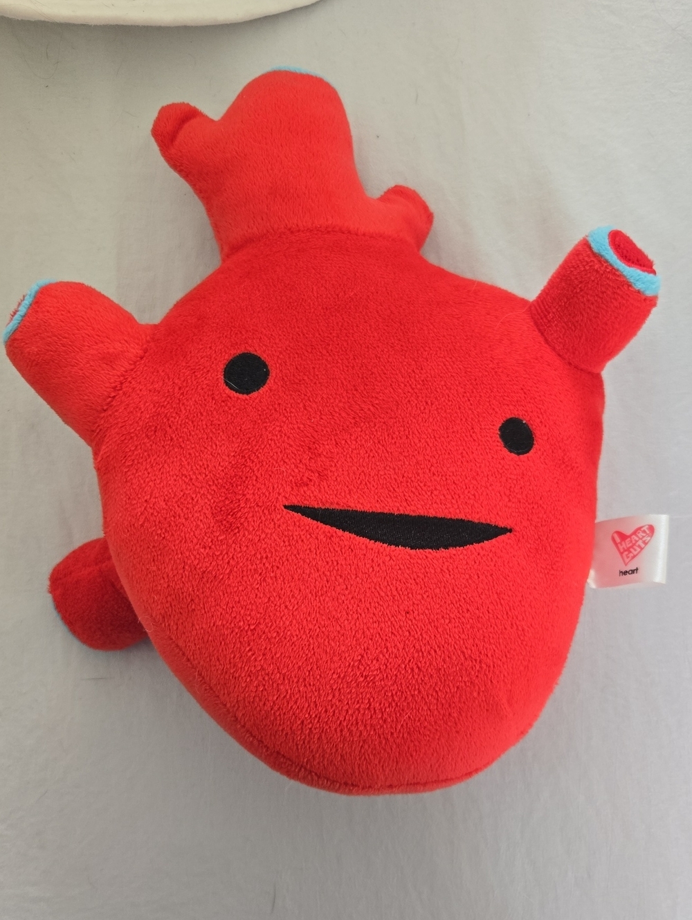 Red Plush Heart Pillow - I Heart Guts